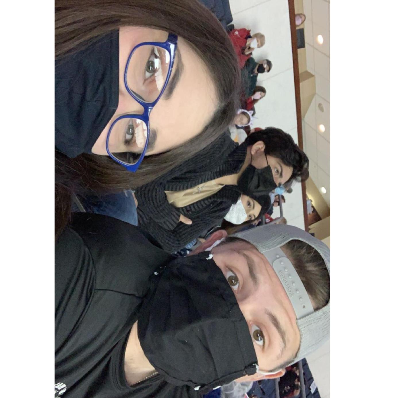 February 5, 2021.
Our first hockey game!