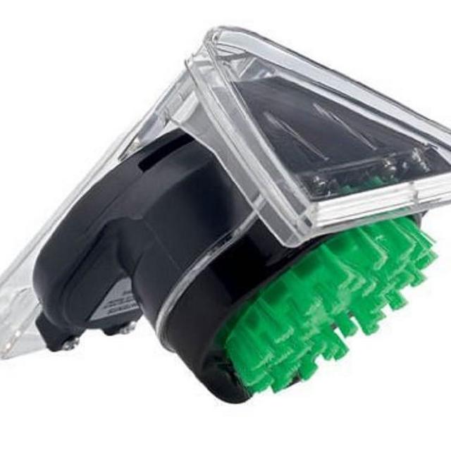 Hoover SpinScrub Stain Remover Hand Tool, Vacuum Powered Brush Attachment, Upholstery and Stair Cleaner, FH01000