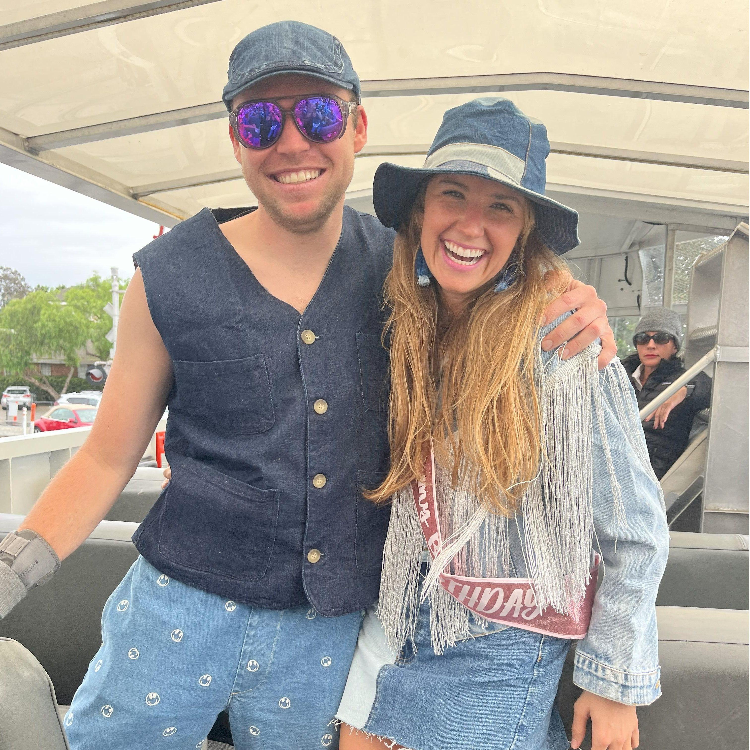 GiGi's 30th birthday in Santa Barbara. Denim themed