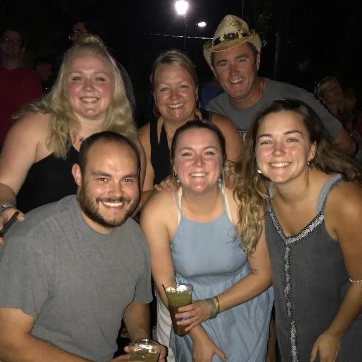 Us with the McKenna family at a Kenny Chesney concert last summer!