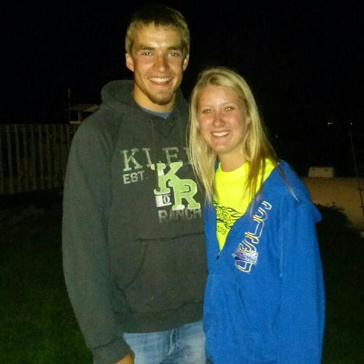 One of our first pictures together- summer 2013