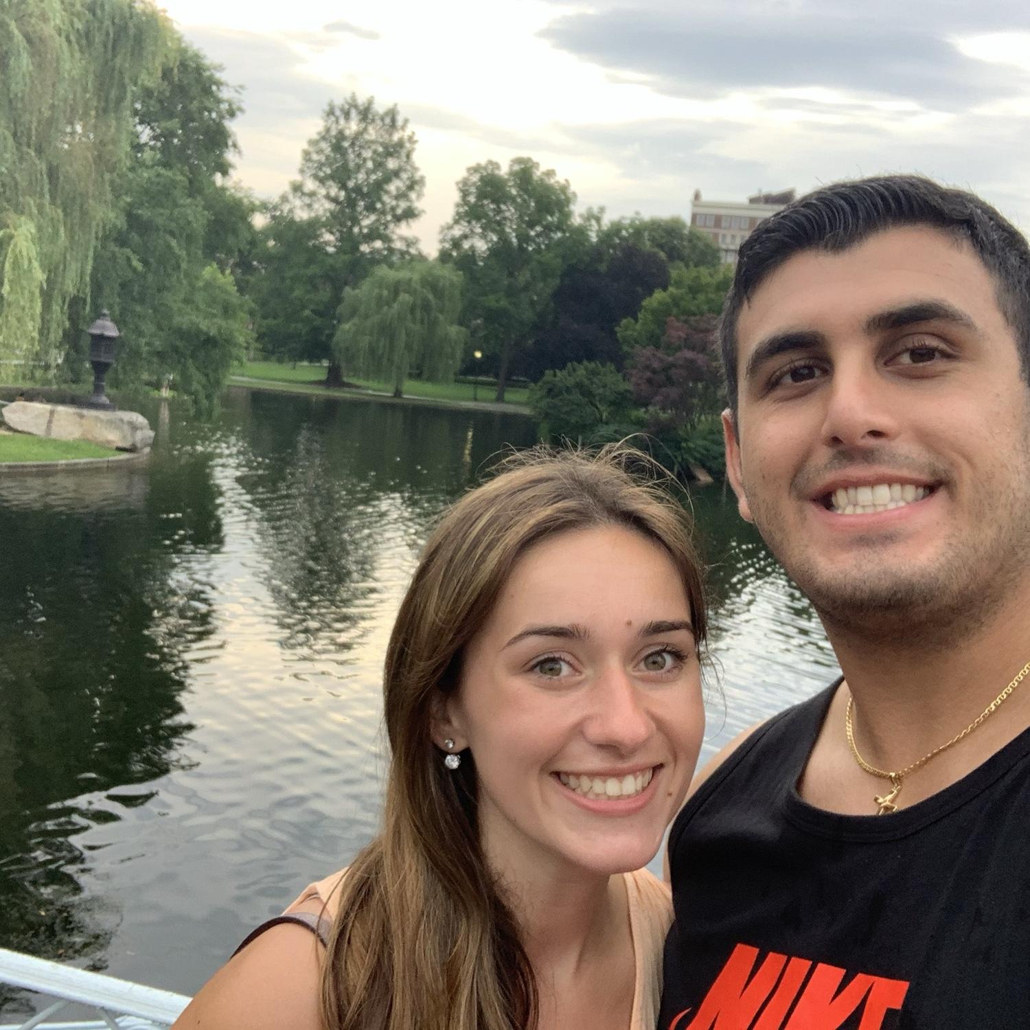 Two years of love and a trip to Boston