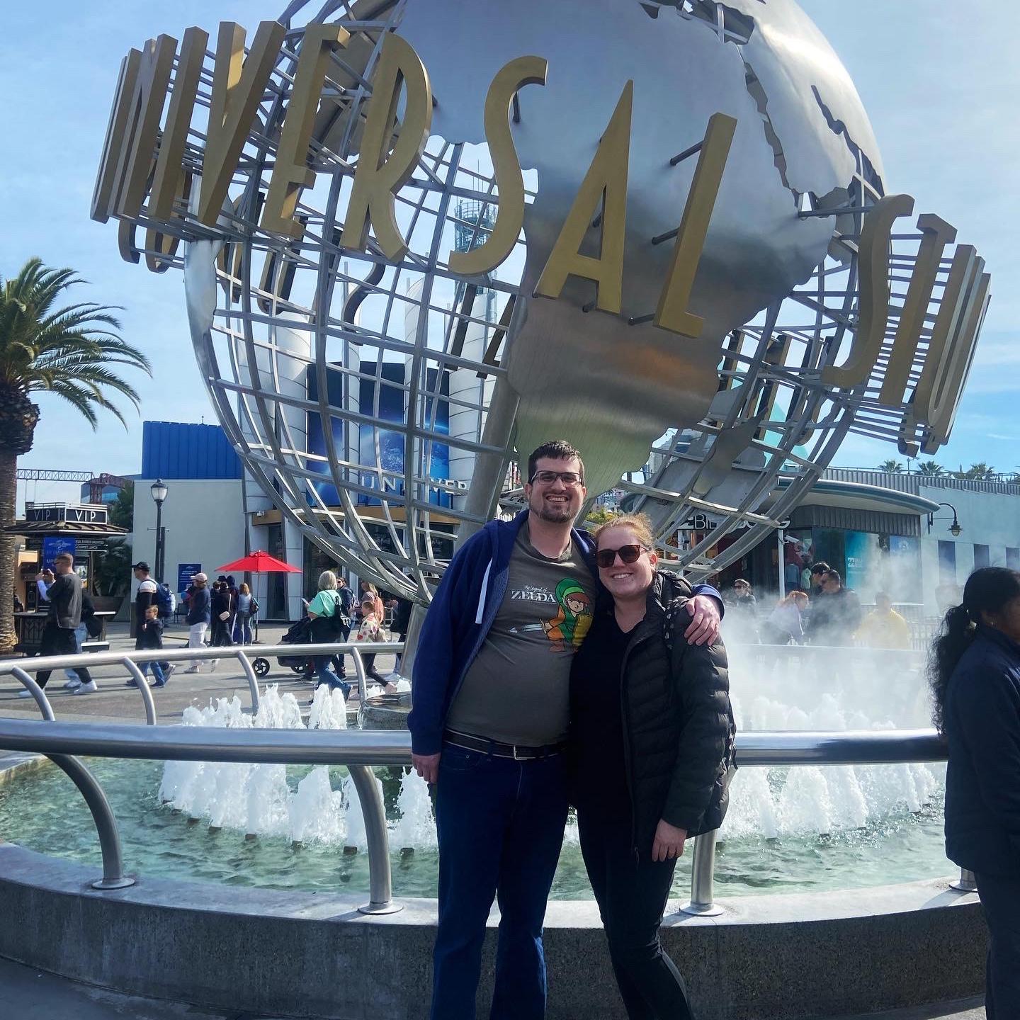 Trip to universal studios in Hollywood