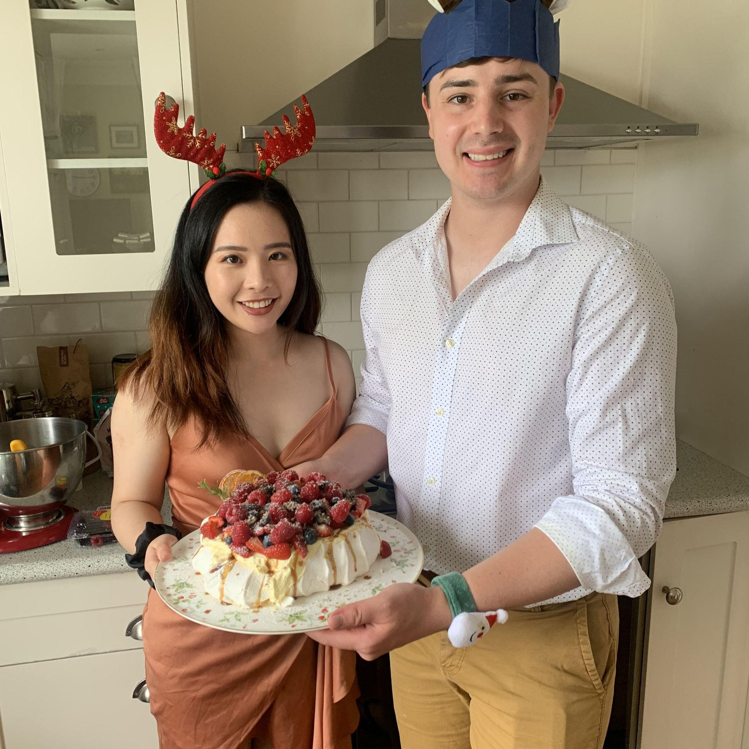 December 2021, Havelock North - A pavlova for Christmas is a must!