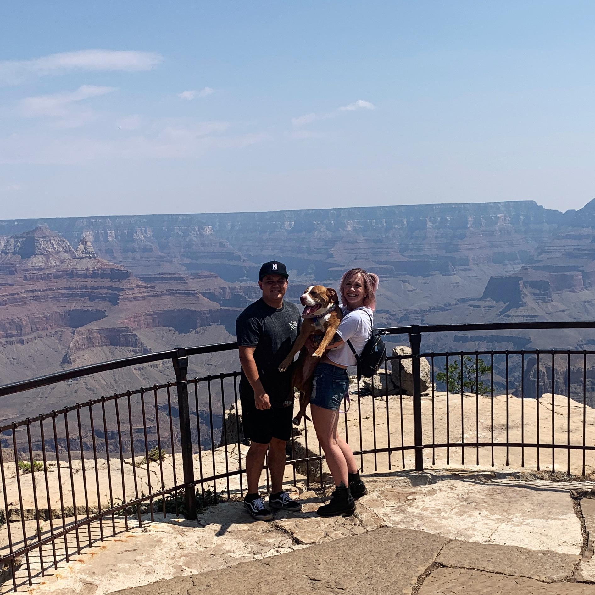 Gabe and Frankie’s first time at the Grand Canyon
Summer 2020
