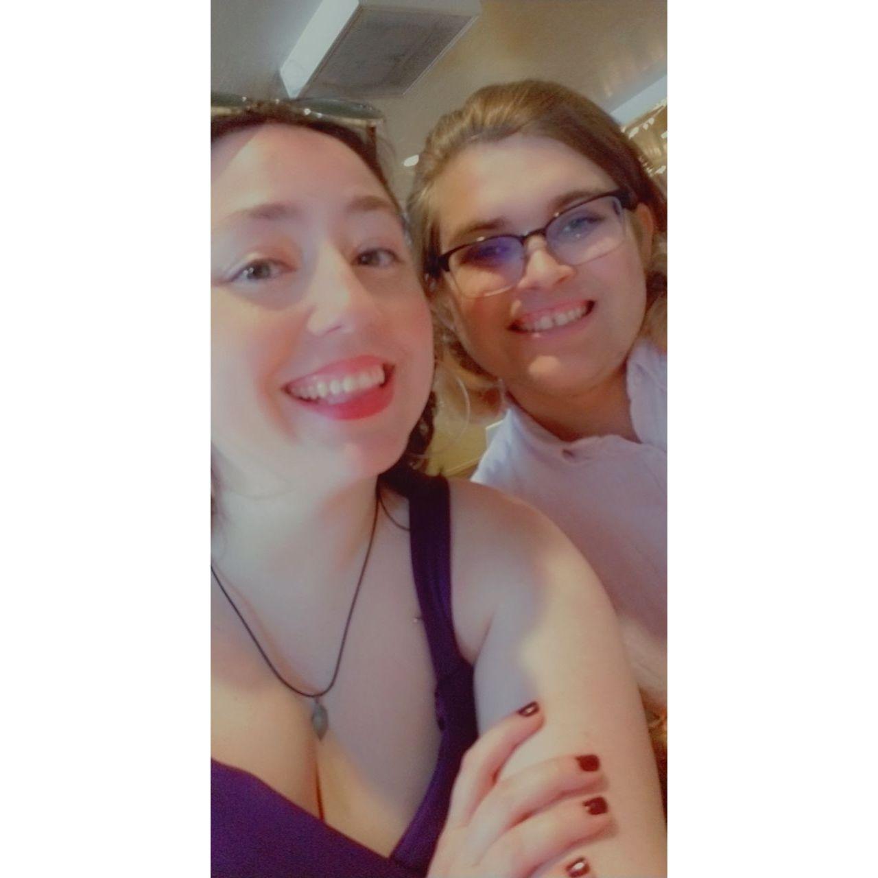 Us at Jade's Mom's wedding July 2021