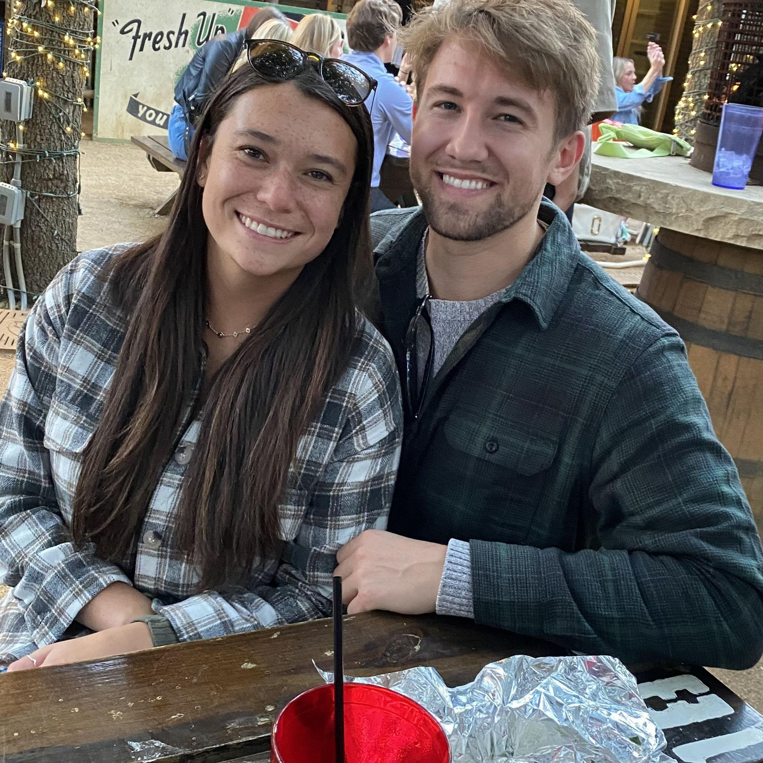At one of our favorite Dallas spots, The Katy Trail Ice House