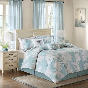 Harbor House™ Palm Grove King Comforter Set in Blue