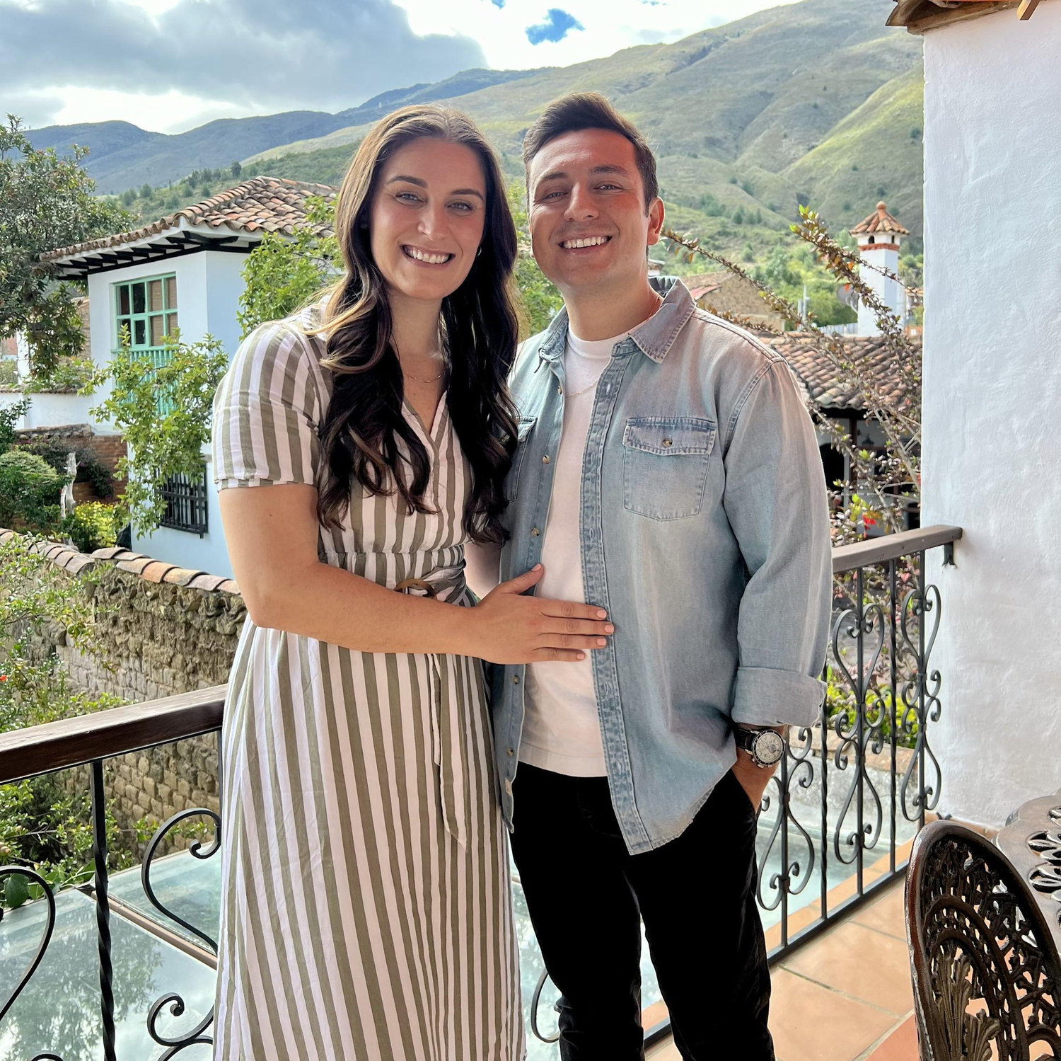 Our first trip to Colombia. Who would've thought we'd be back here for our wedding!