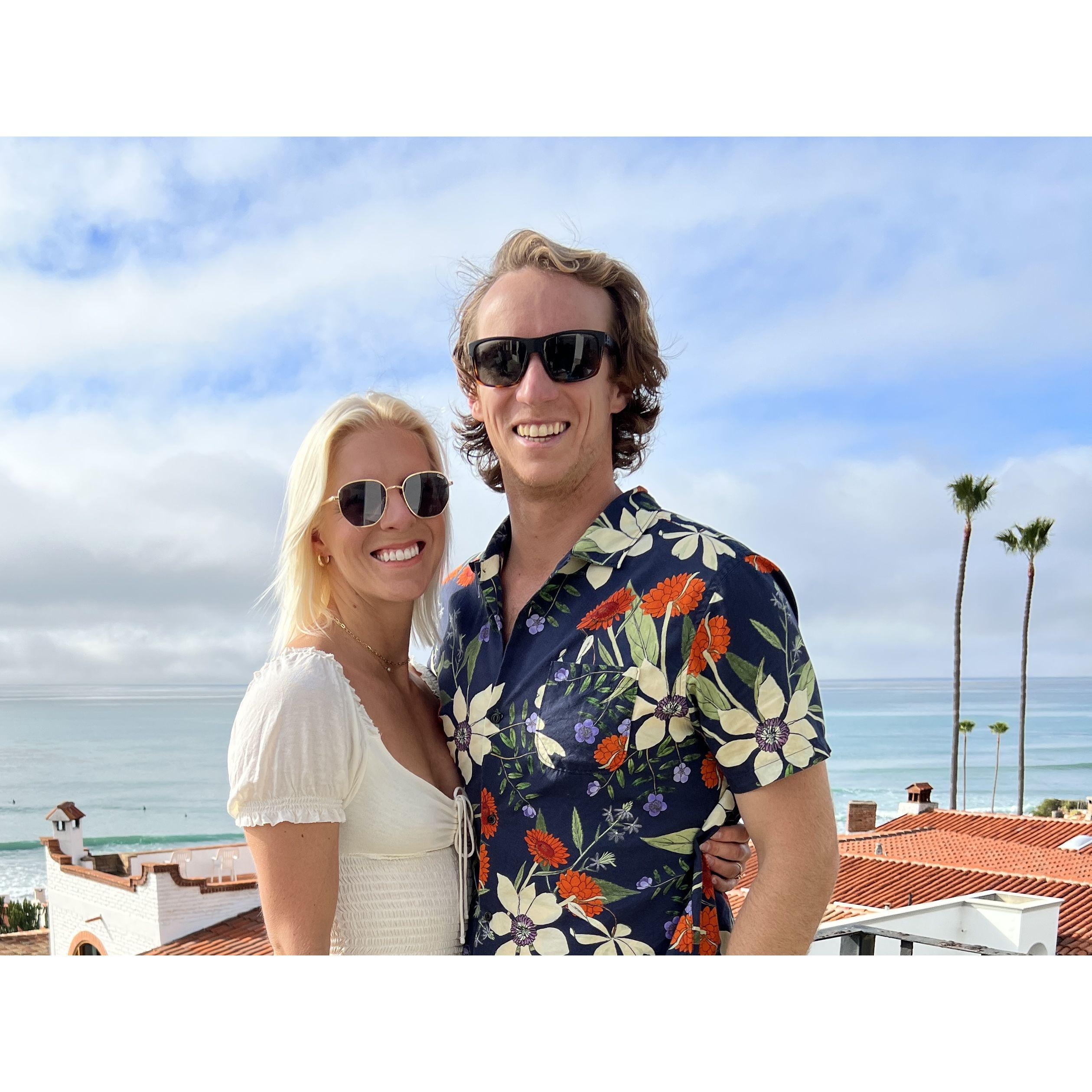Celebrating Becca and bestie Tina's 30th birthdays in Jan '23 with a Baja surf trip!