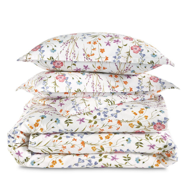 Sky Wildflowers Duvet Cover Set, King - Exclusive