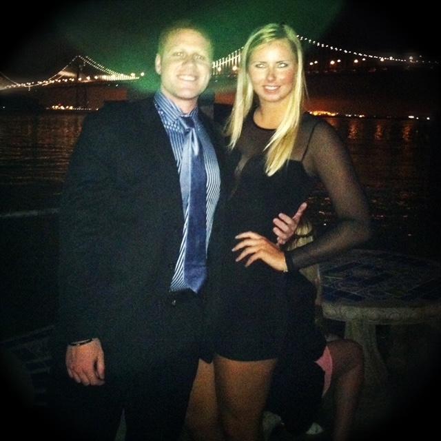 Our first formal dance for Justin's fraternity (2013)
