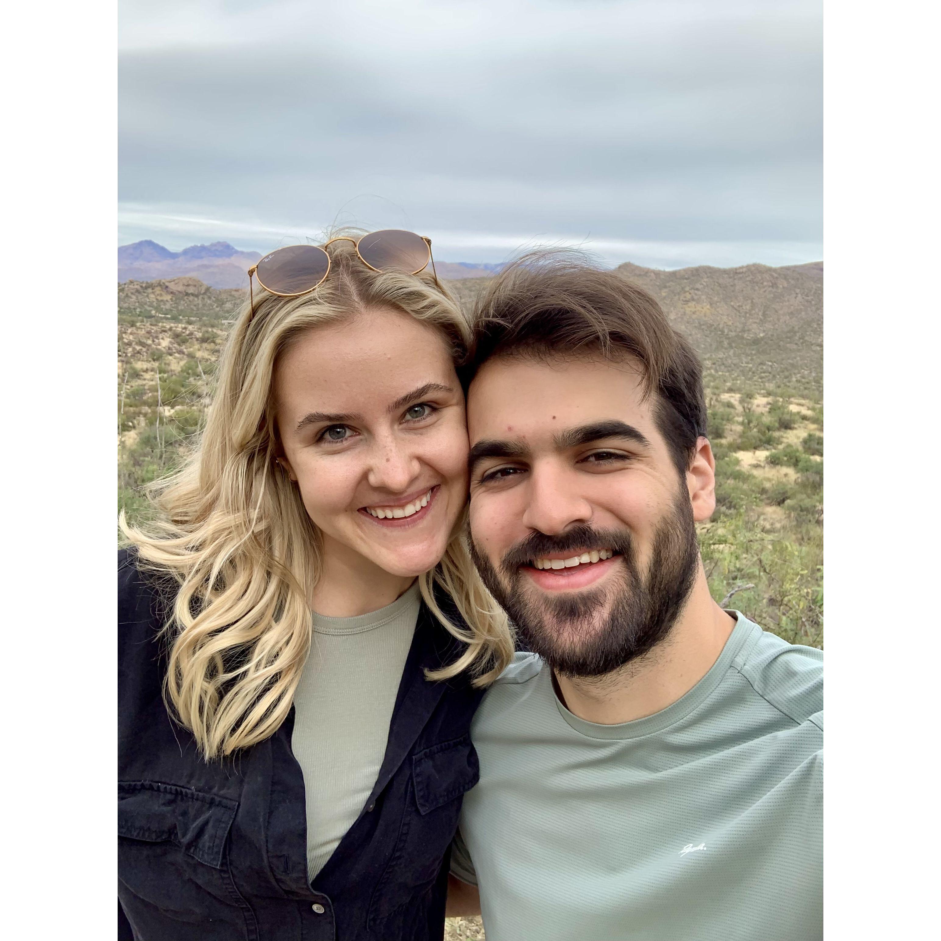 2021: Nate’s first visit to Tanque Verde Ranch in Tucson, Arizona - a favorite Thanksgiving tradition on Abbi’s side