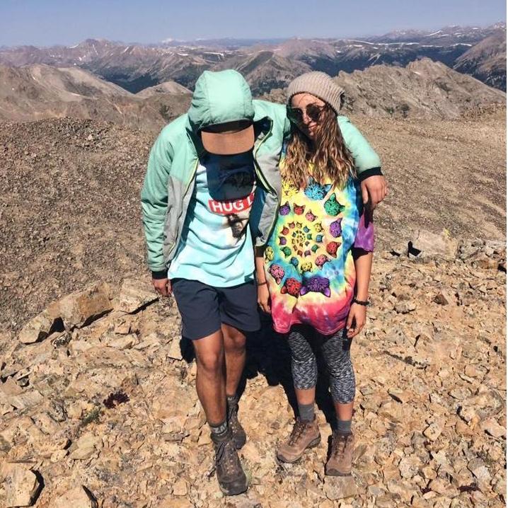Our first summit on Rinker in Colorado