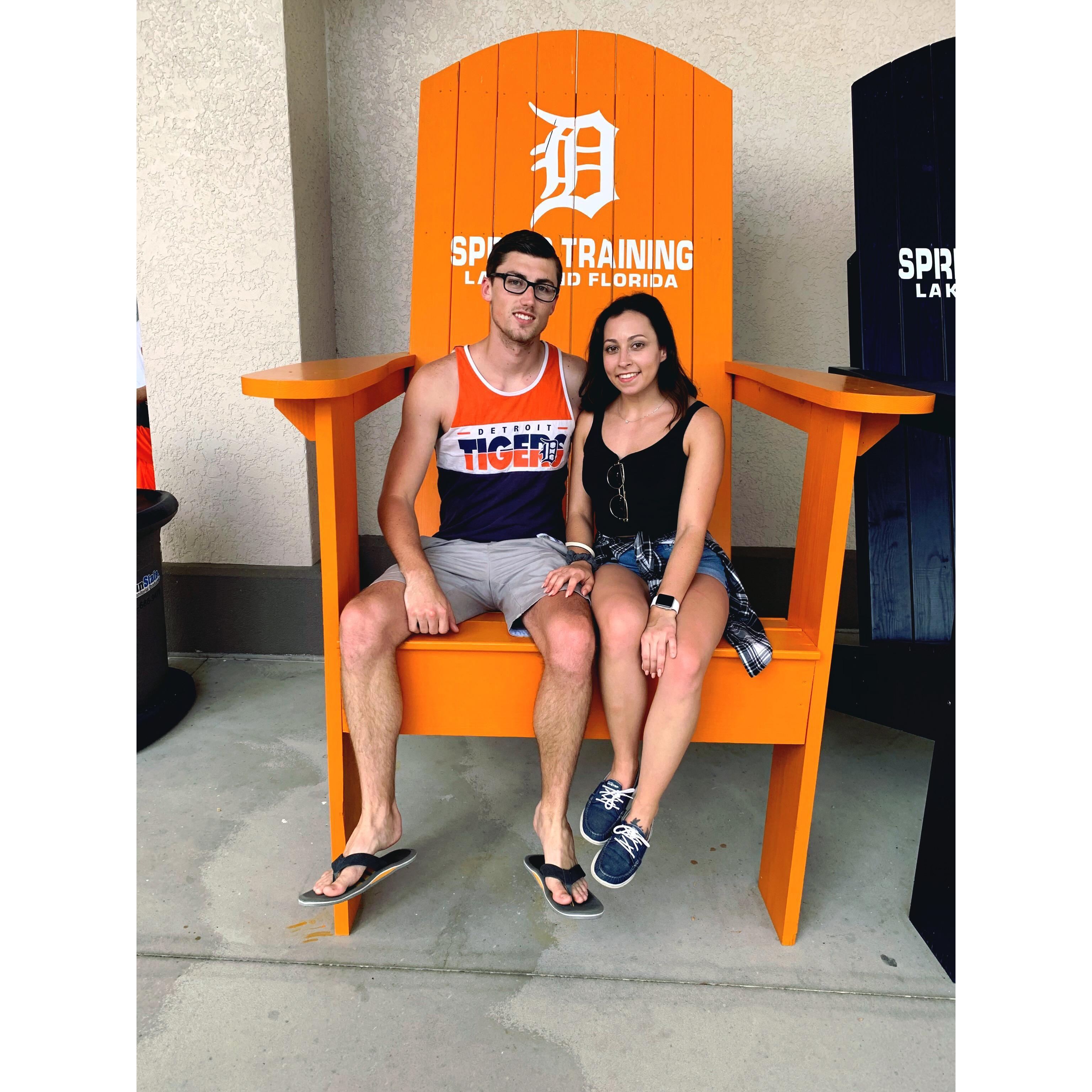 Tigers spring training in Florida!