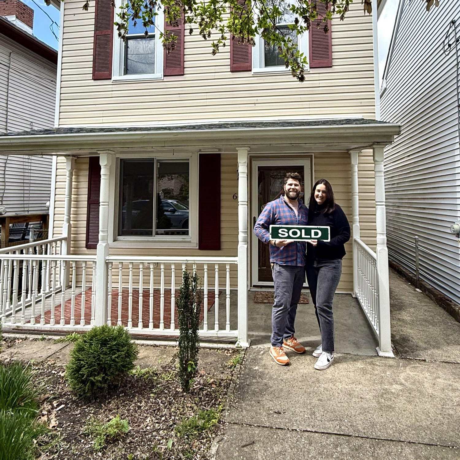 On the morning of April 16th 2025, we closed on our first house together!