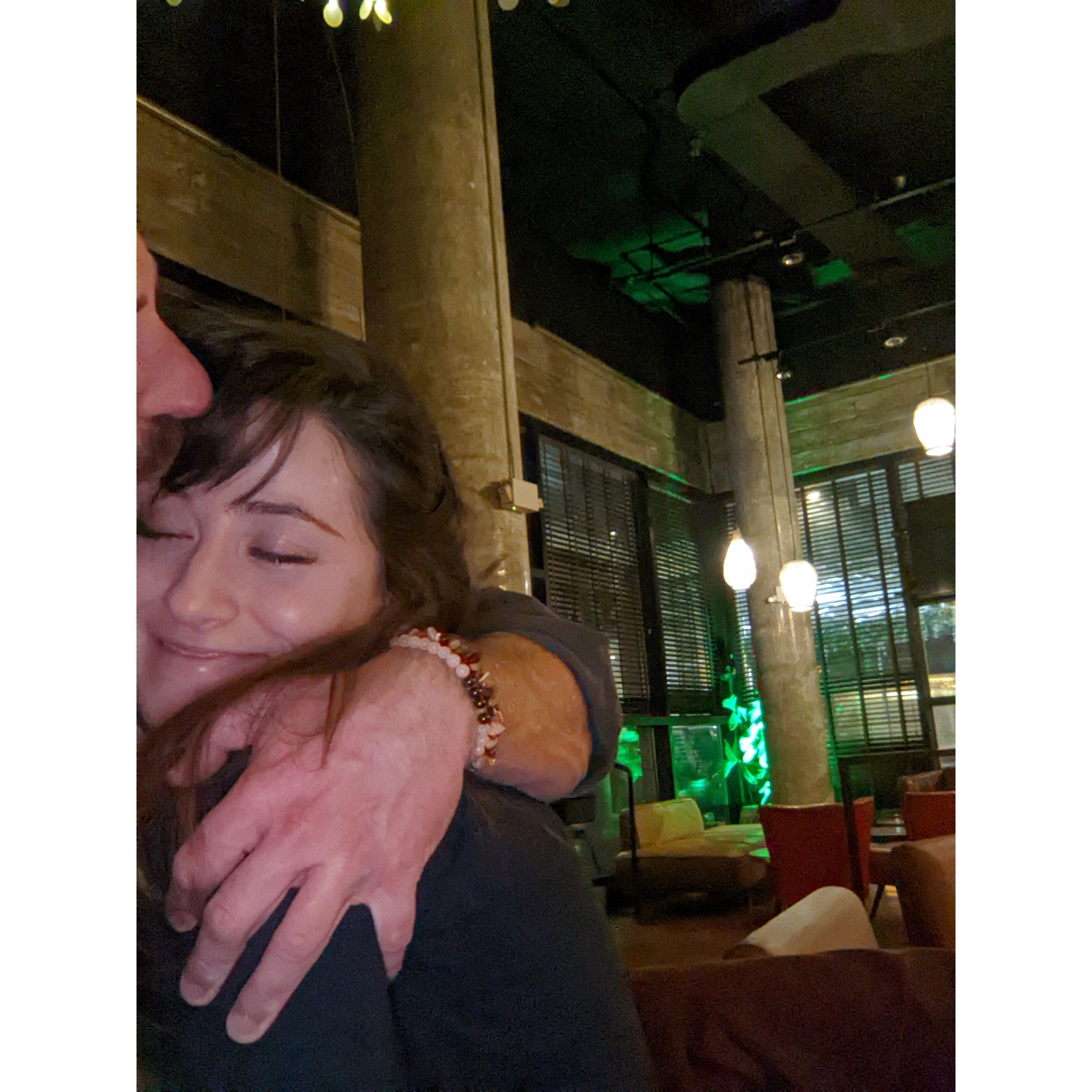 And this photo, a few hours later.