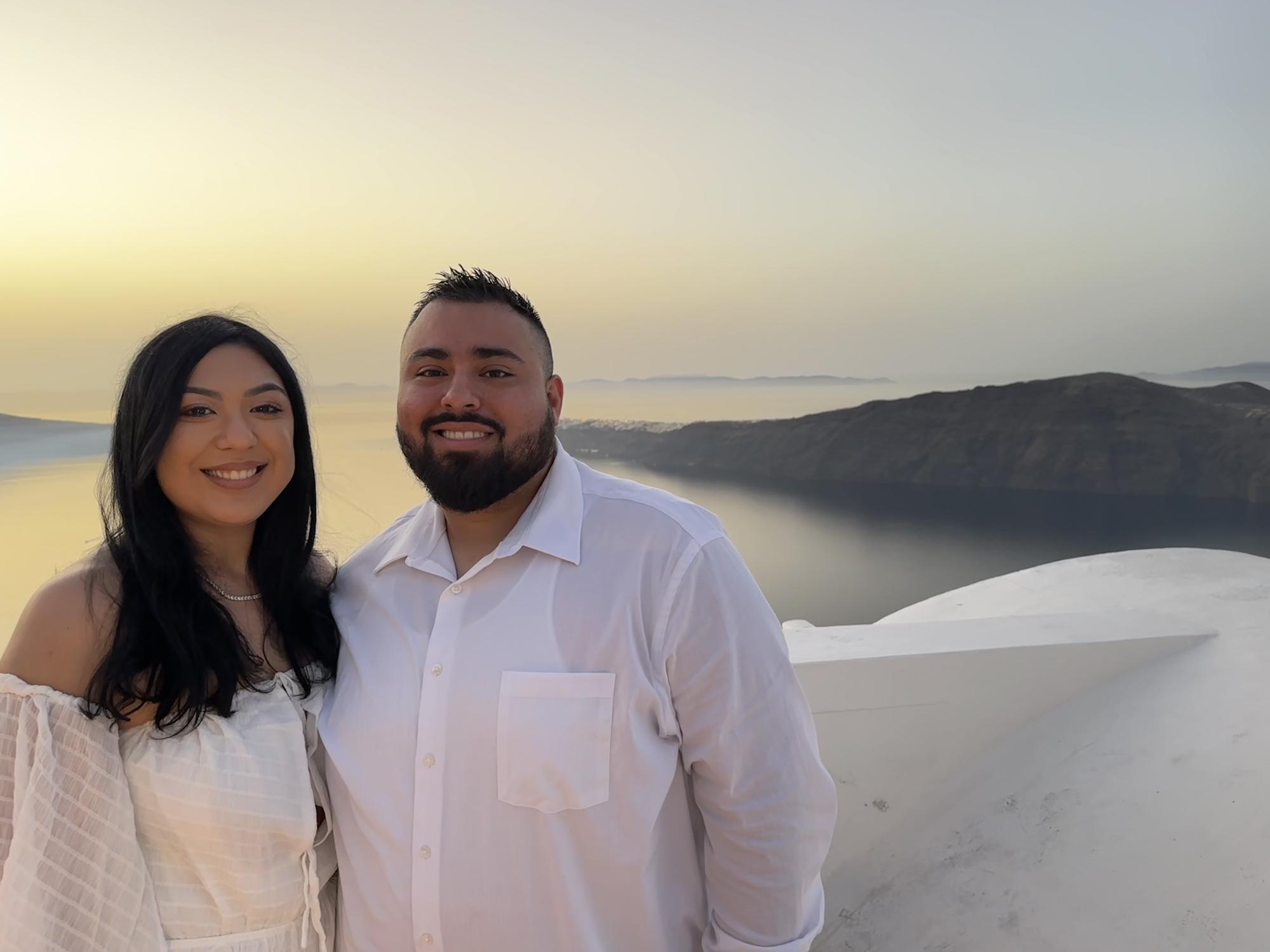 The night we got engaged <3