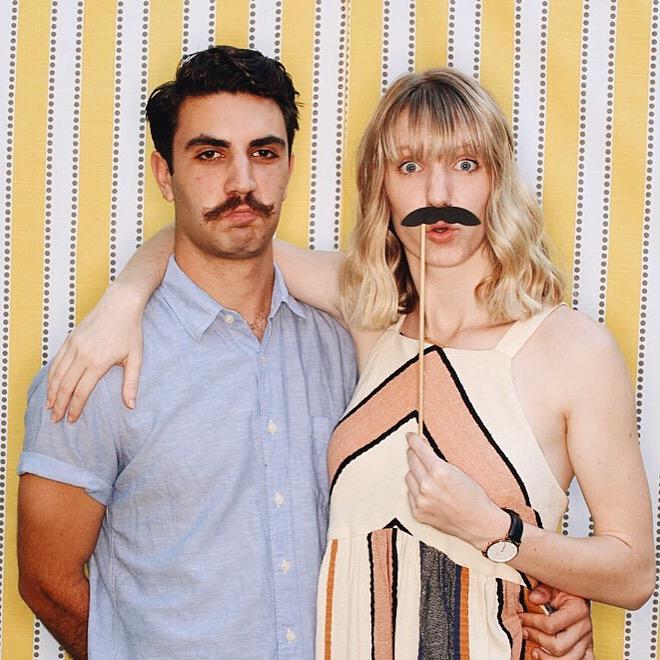 The famous stache