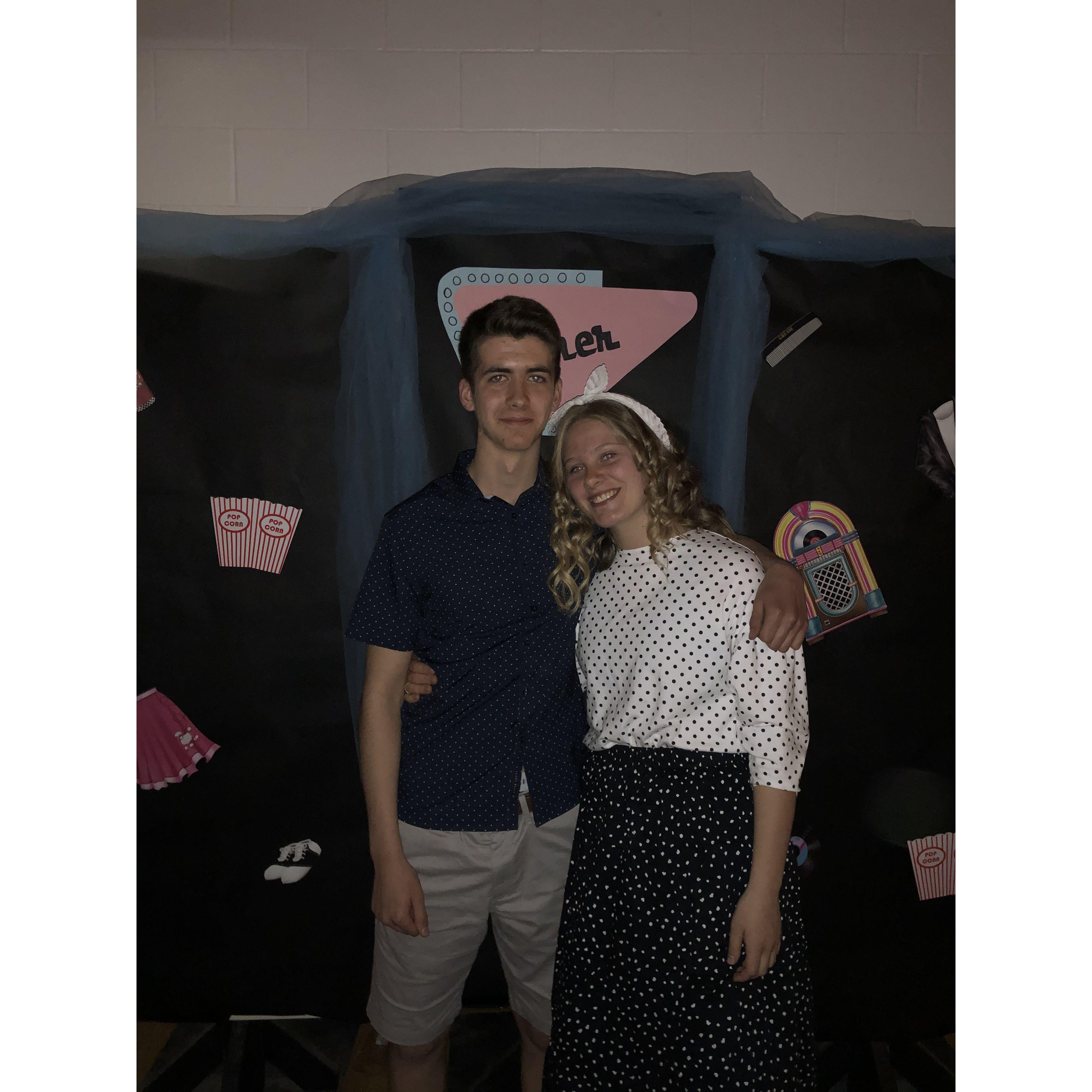 First school dance where Tom asked Holly to be his girlfriend