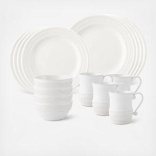 Le Panier 16-Piece Dinnerware Set, Service for 4