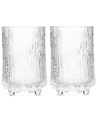 Glassware, Set of 2 Ultima Thule Highball Glasses
