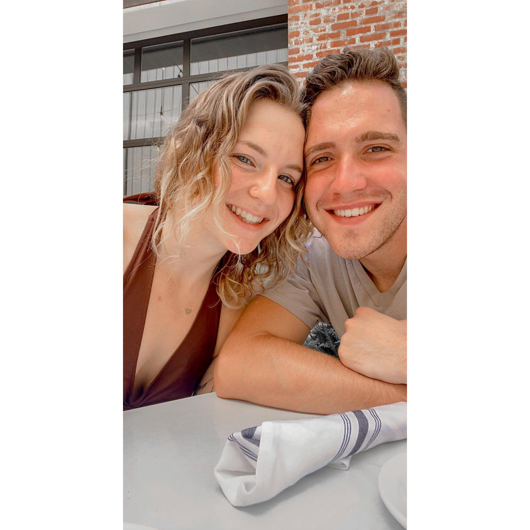 Celebrating our one year anniversary :)