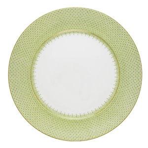 Apple Green Service Plate by Mottahedeh