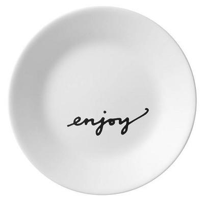 Corelle 6.8" Glass Enjoy Mini Plate White