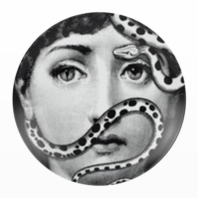 Fornasetti Wall Plate Tema e Variazioni