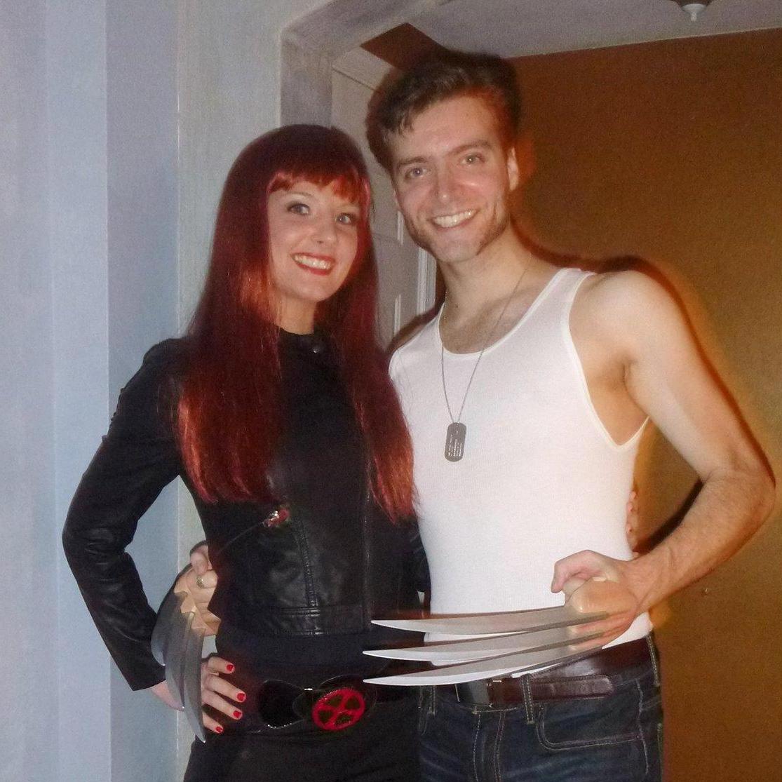 Jean Gray and Wolverine for Halloween, 2013