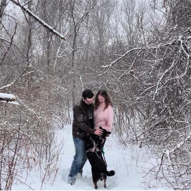 February 2022, Scott and Katie took some impromptu engagement pictures.