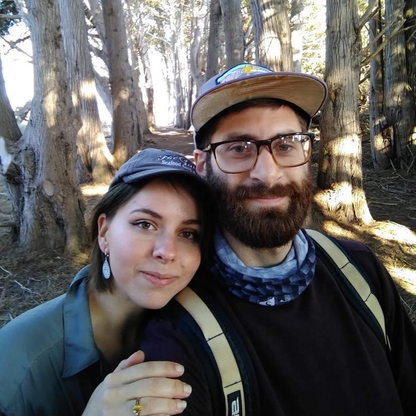 Took this photo a few minutes after Jon asked me to marry him! November 3rd 2020