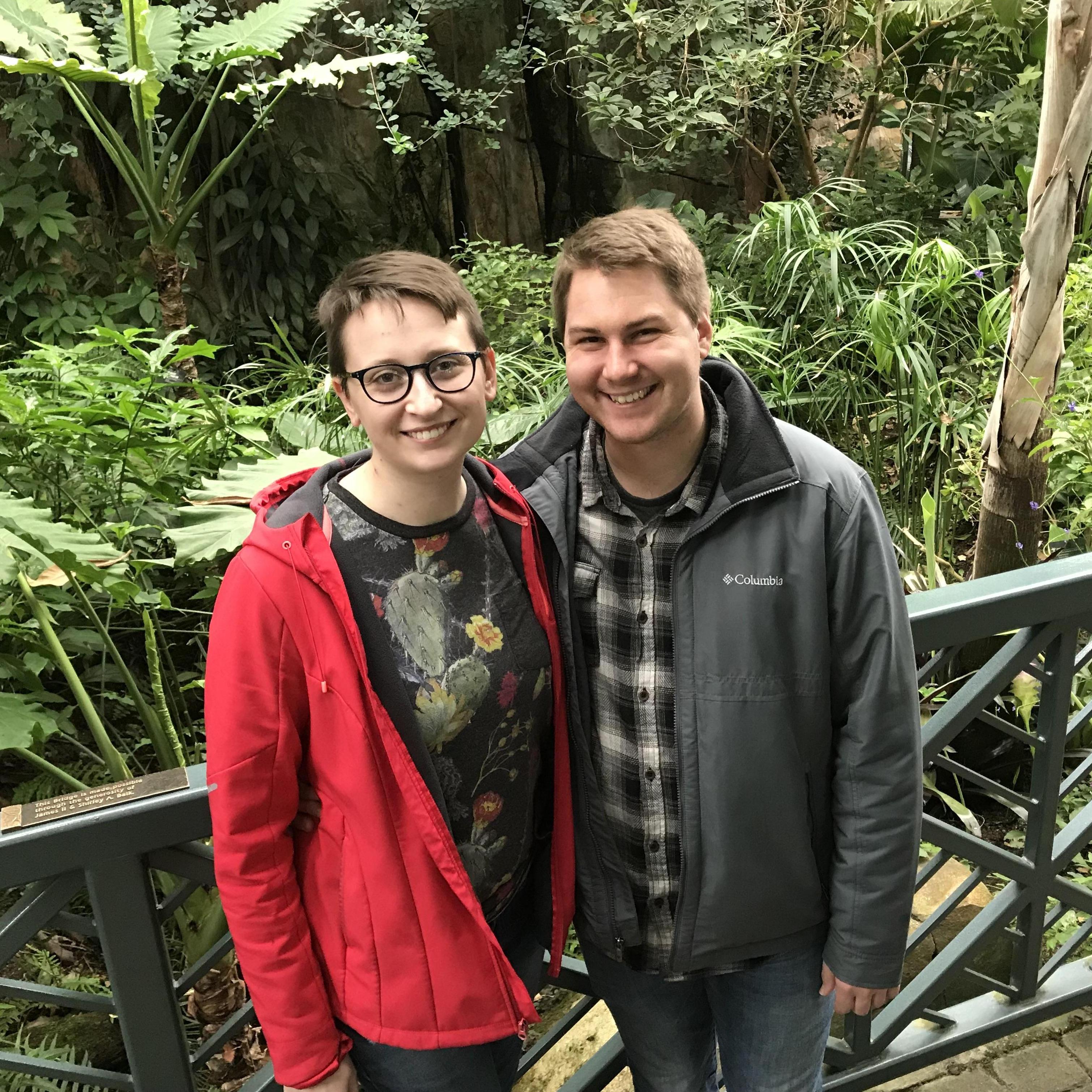 Us on a trip to Fredrick Meijer Gardens
