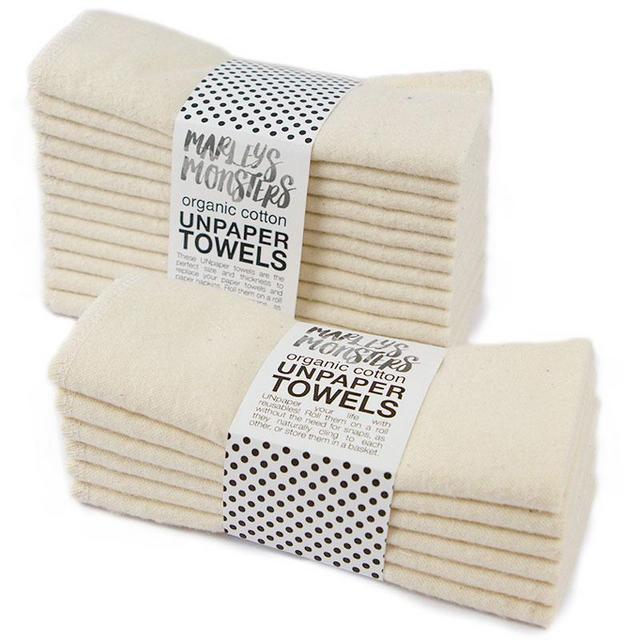 Organic Unpaper Towels 12 Pack
