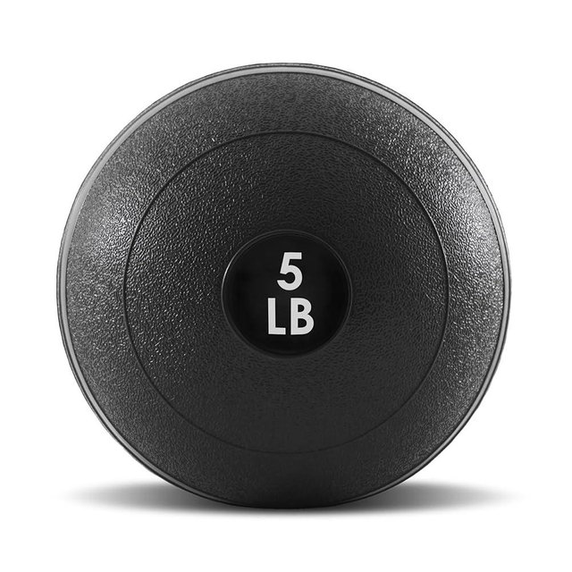ProsourceFit Slam Medicine Balls 5, 10, 15, 20, 25, 30, 50lbs Smooth and Tread Textured Grip Dead Weight Balls for Strength and Conditioning Exercises, Cardio and Core Workouts