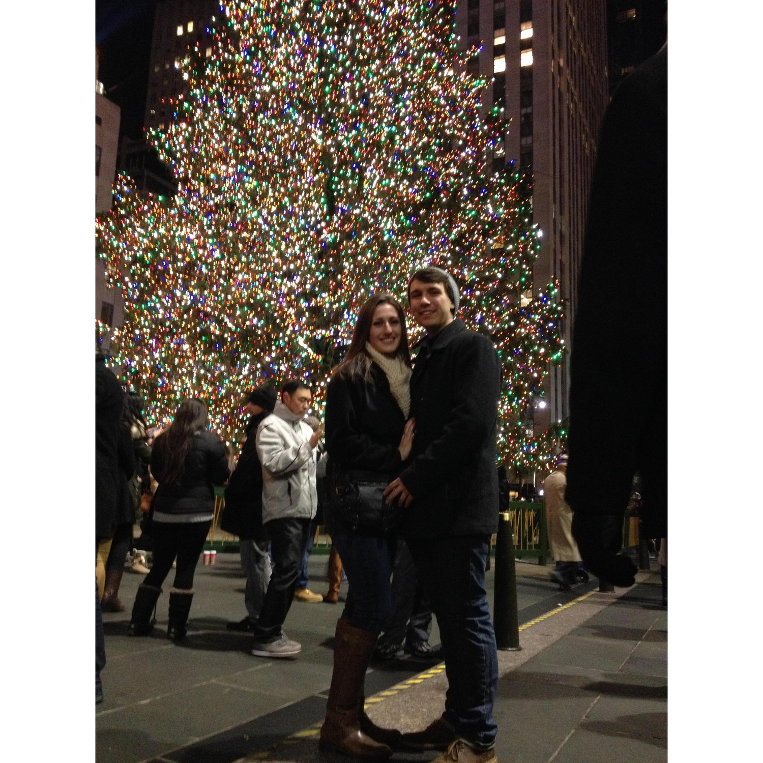 First anniversary trip to the city - 2013!