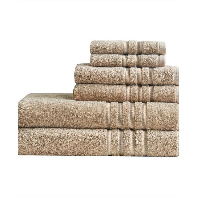 Clean Spaces Nurture Microbial Resistant 6-Pc. Bath Towel Set, 30" x 54"