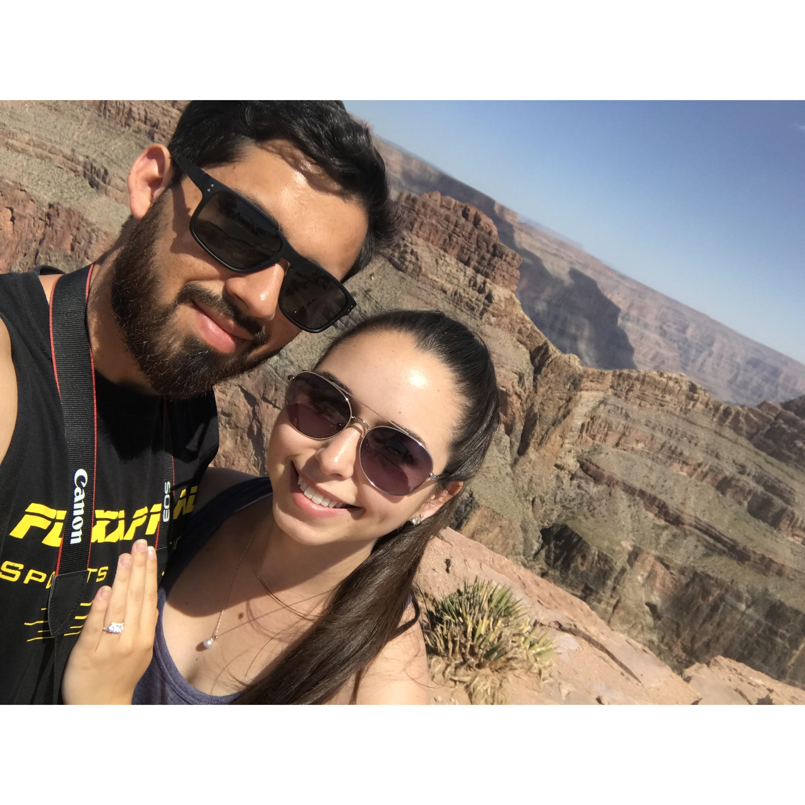 The Grand Canyon! One of our many stops on our road trip in 2019!