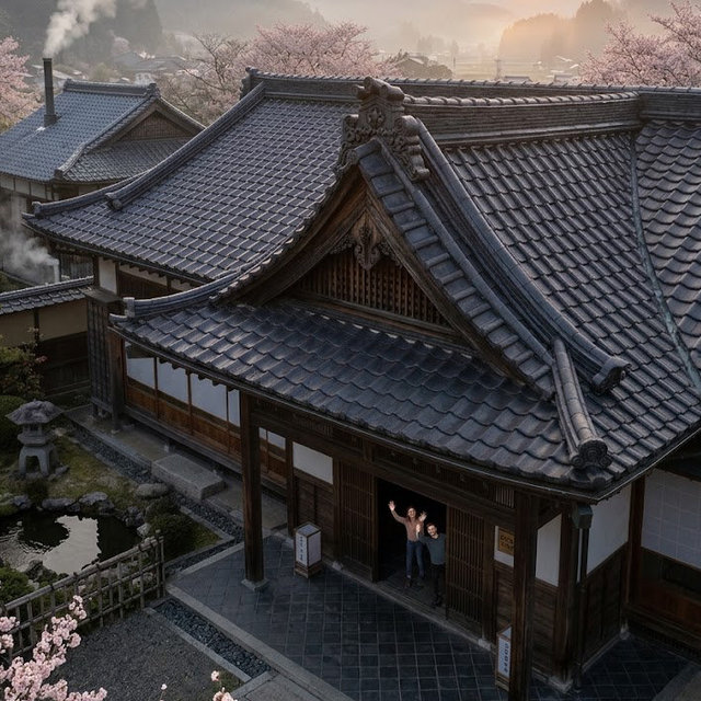 Night in a Ryokan