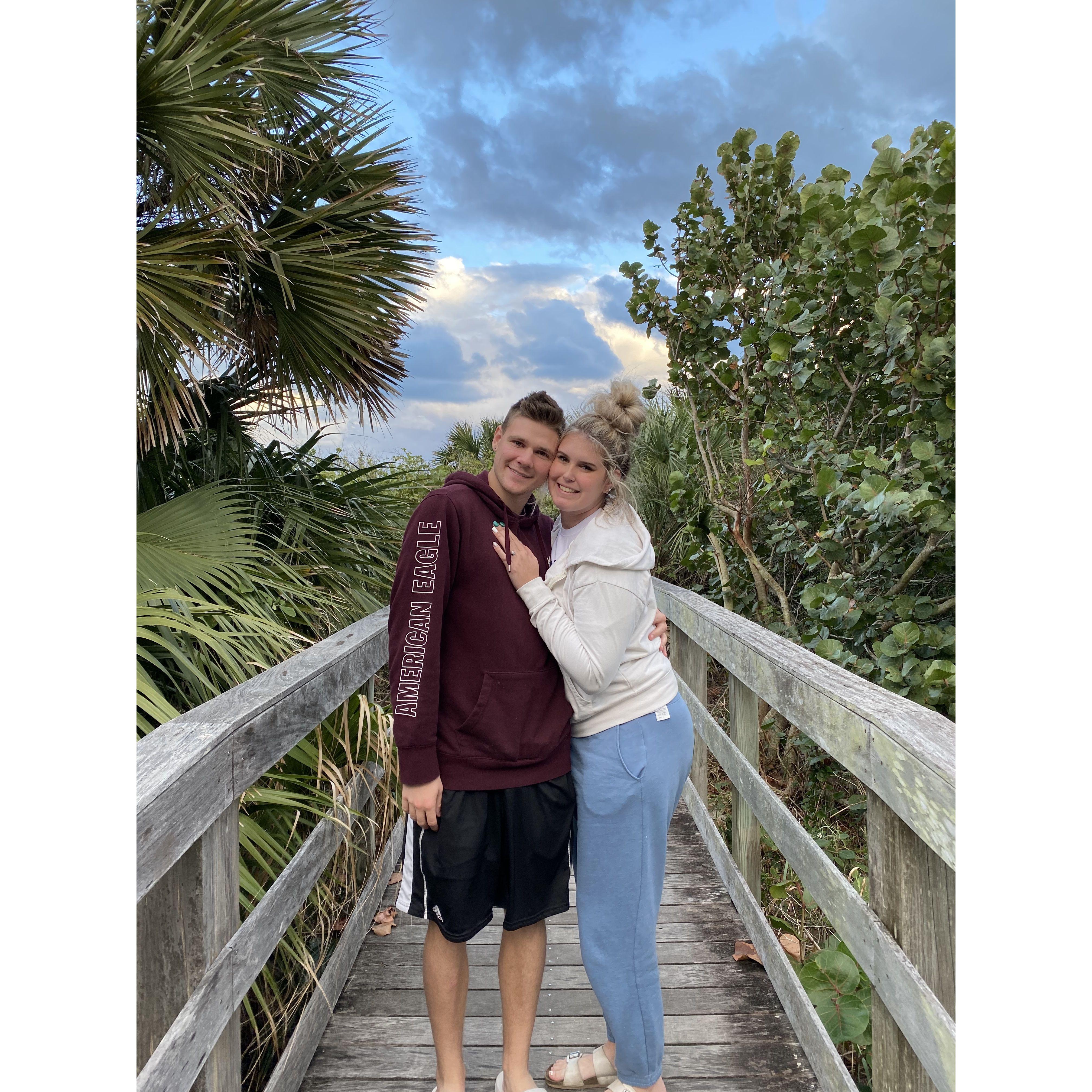 1st Christmas Together - Fort Pierce, Florida - 2020