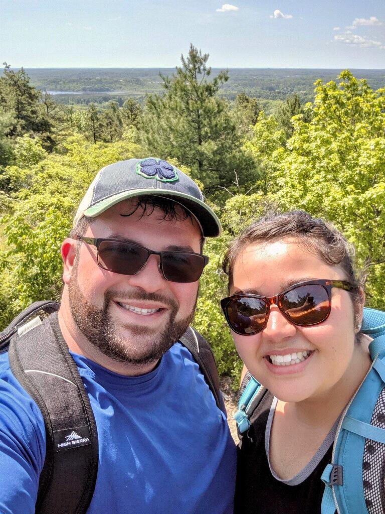 When Zac learned that I meant hiking when I said hiking and not a leisurely stroll...