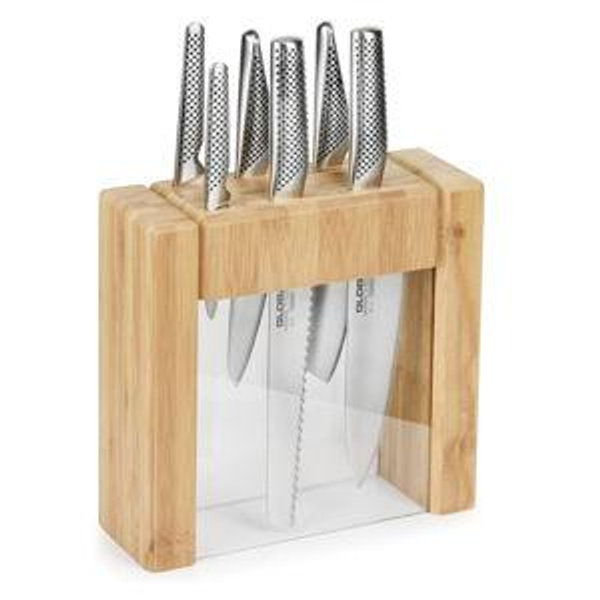 Global 7-piece Ikasu Knife Block Set