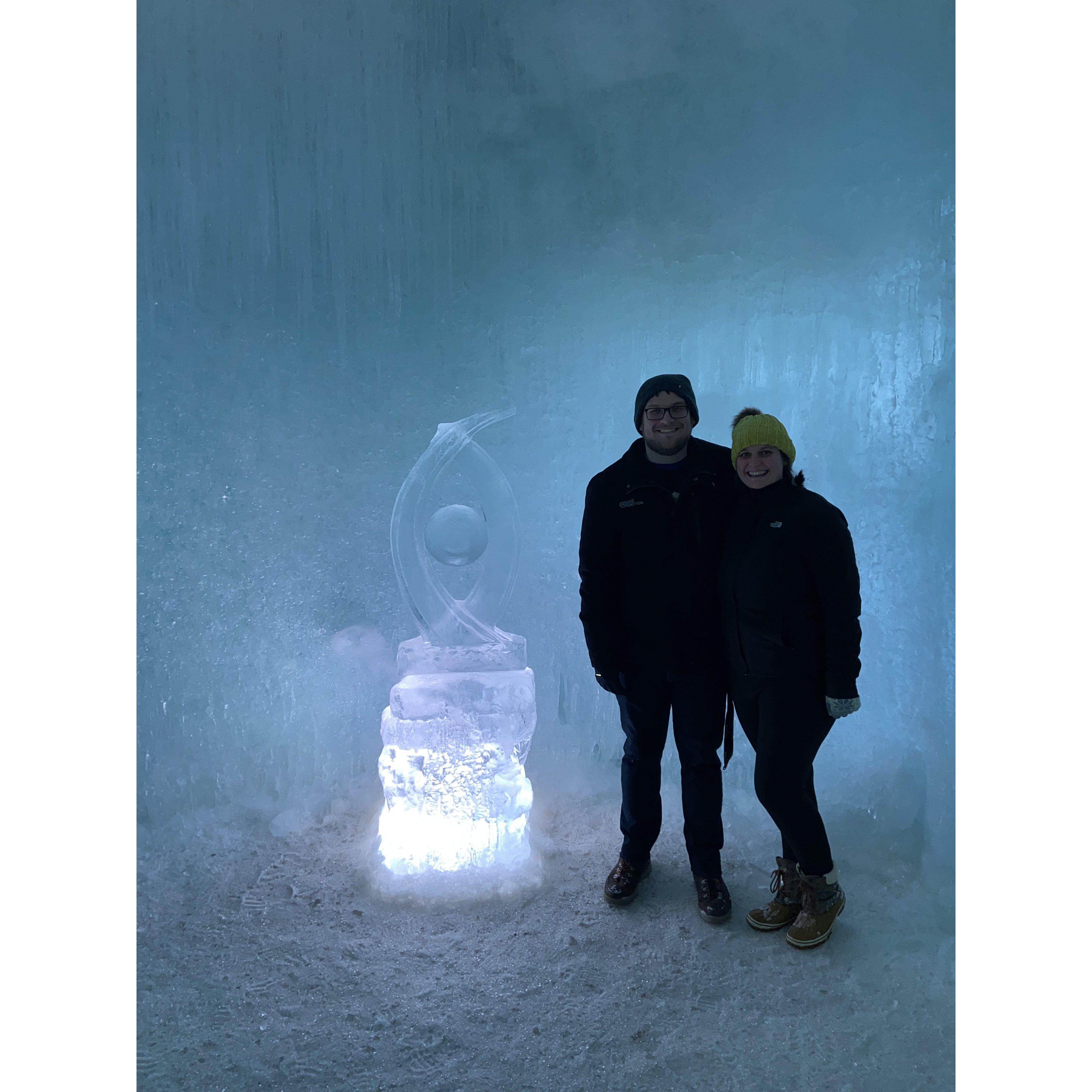 The one time we were excited to see solid ice everywhere.