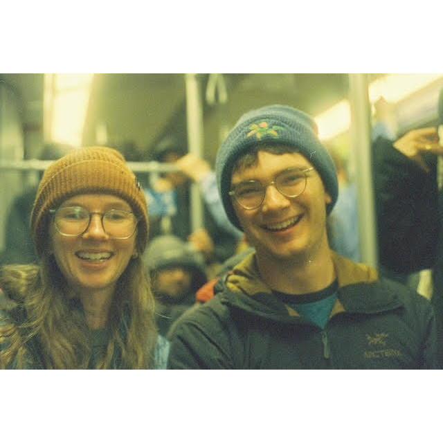 On the u-bahn in Berlin!
