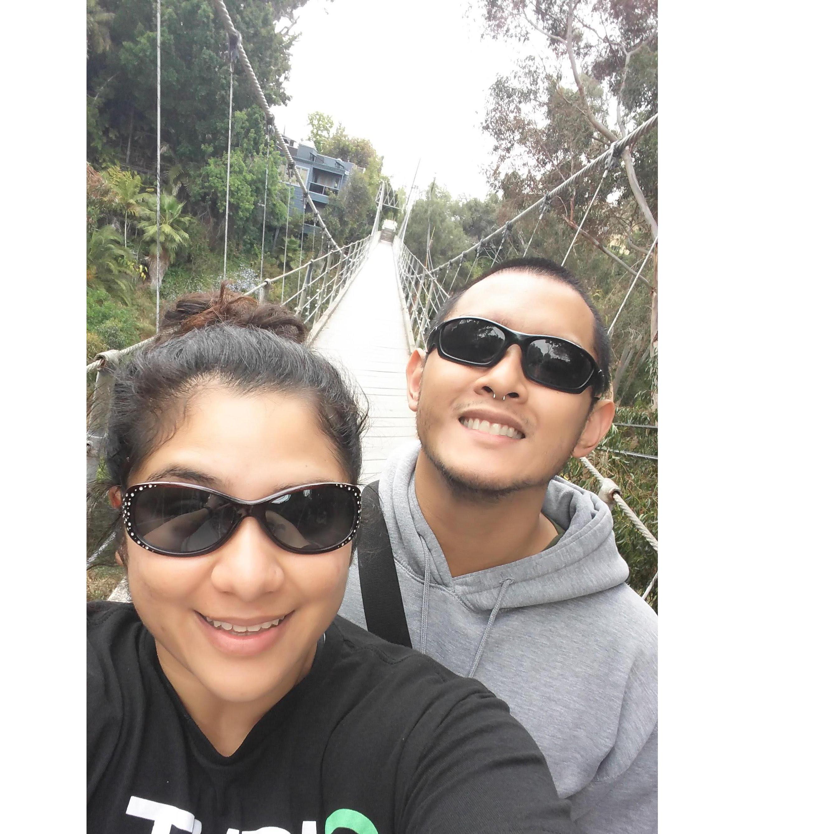 (San Diego 7 Bridge's Hike 2017)
Exploring our own city