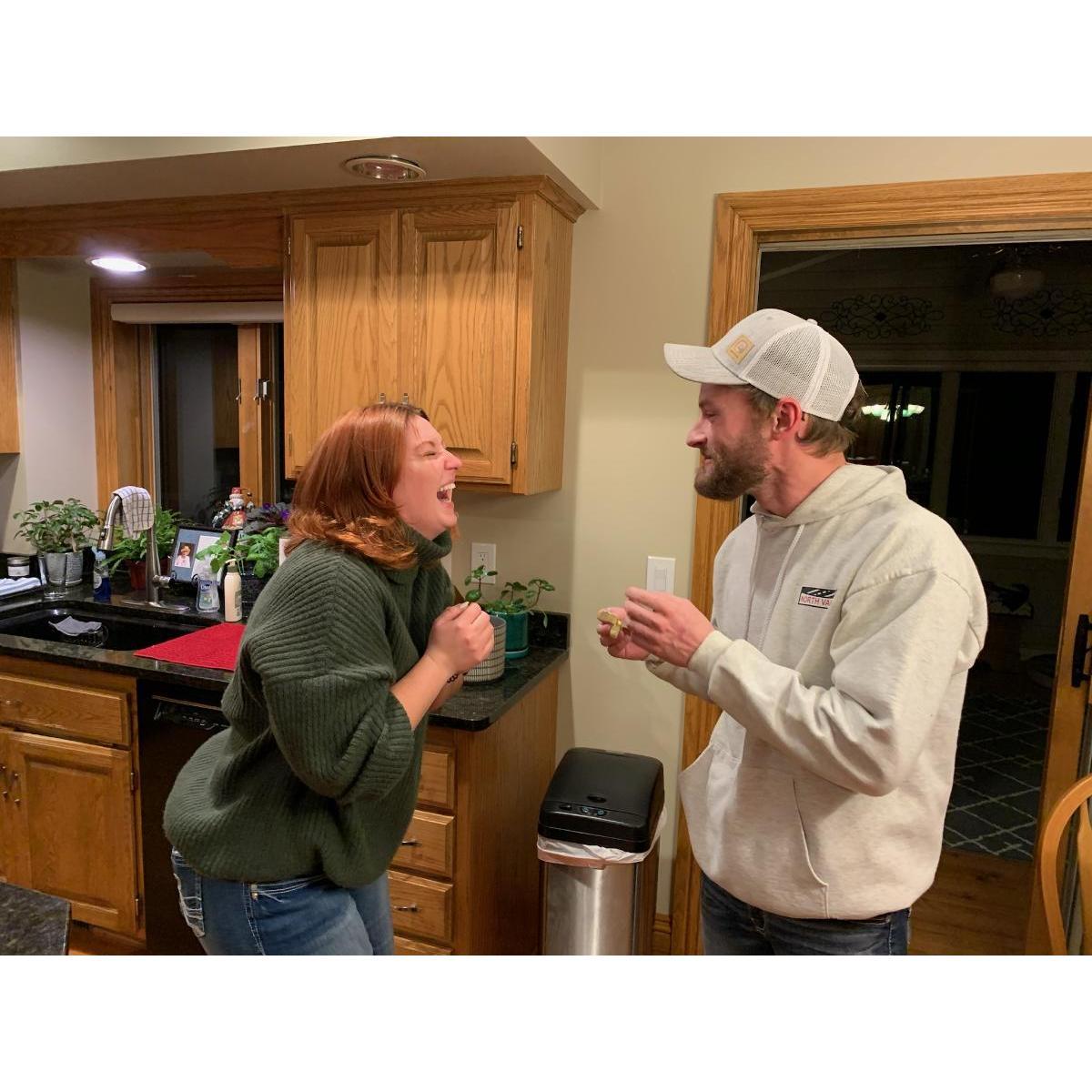 Our favorite proposal picture!