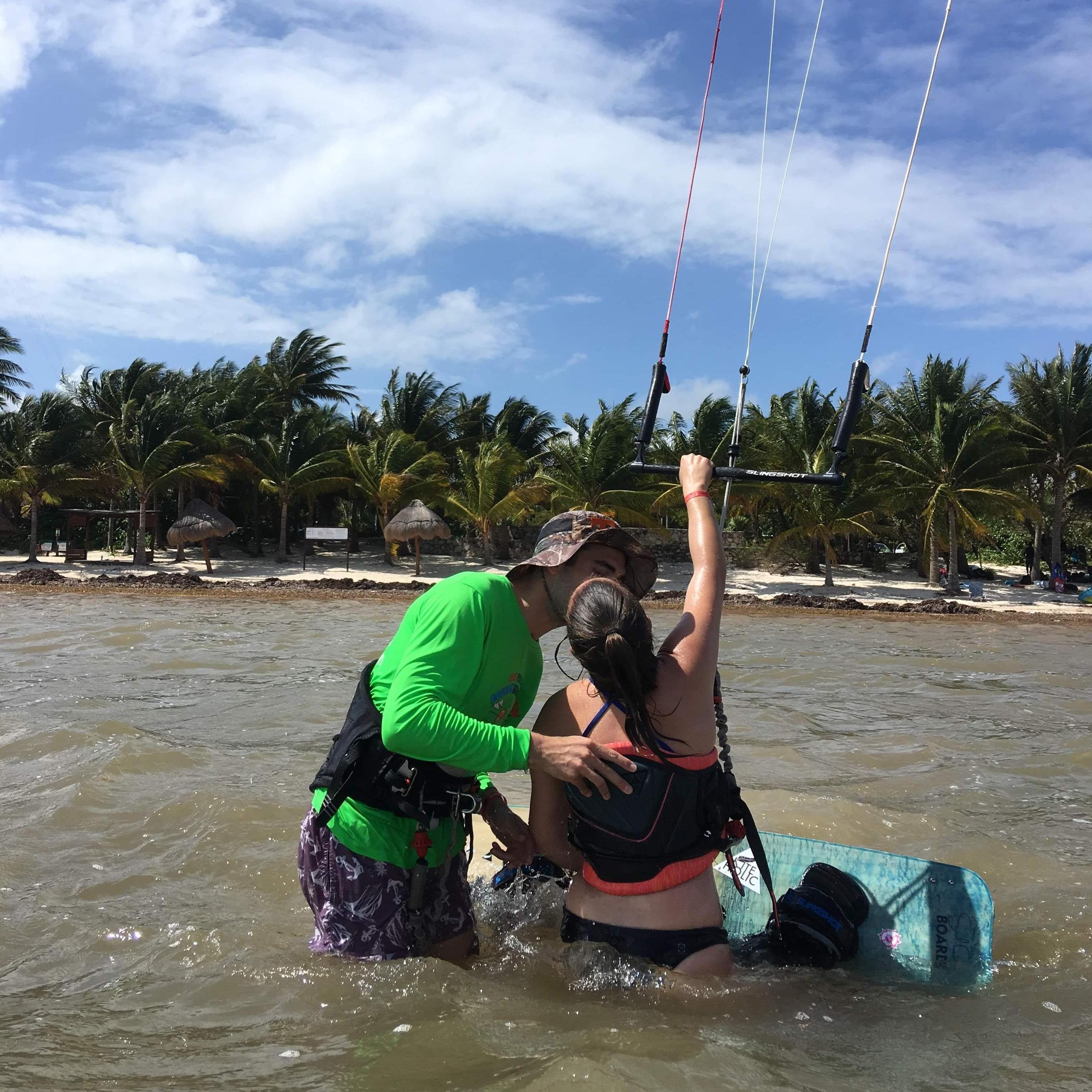 #1 kiteboarding instructor Evan!