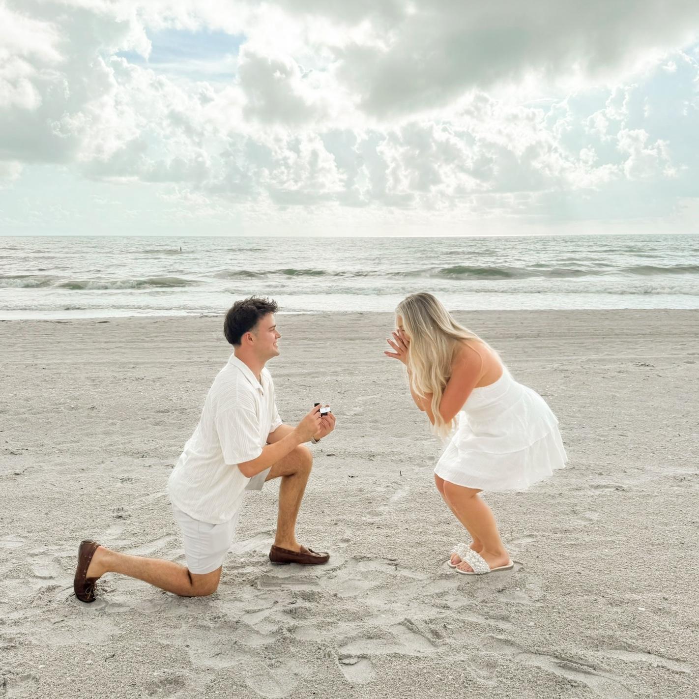 When Grant popped the big question! 
July 3, 2025