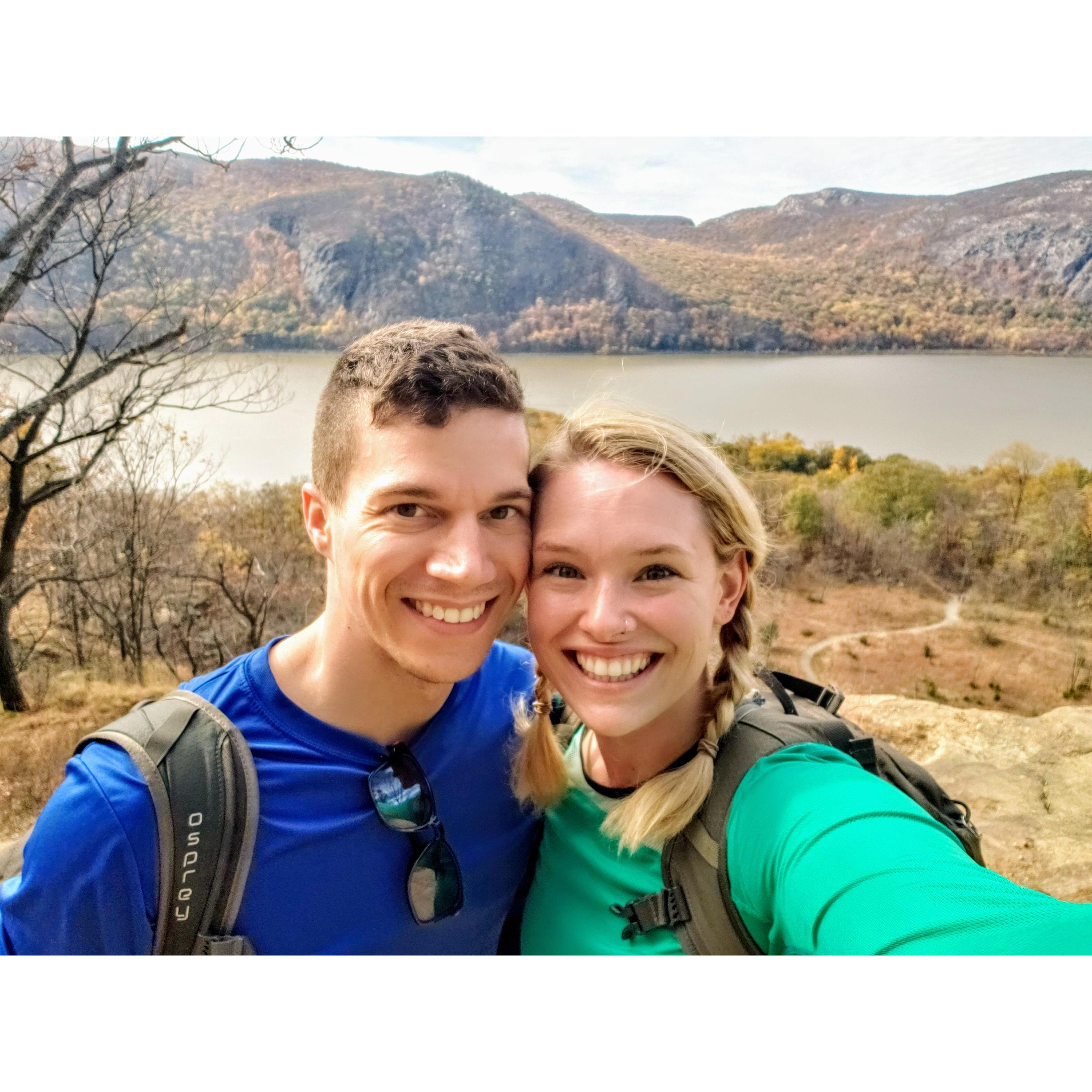 Hiking in Cold Spring, NY on October 26, 2019. Beautiful fall day!